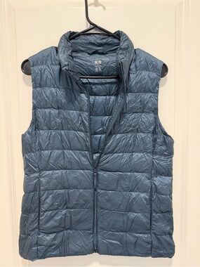 Uniqlo Ultra Light Down Quilted Vest - Slate Blue